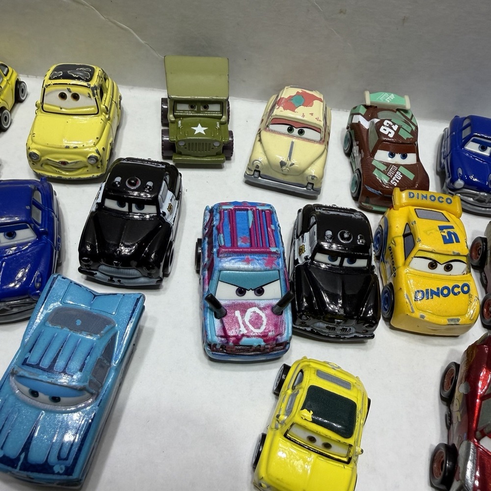 Disney Cars Mini Die Cast Racer Lot 29 Cars - Picture 10 of 16